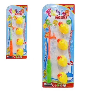 VARINHA PEGA PEIXE / PATO COM 4 PECAS FISHING GAME