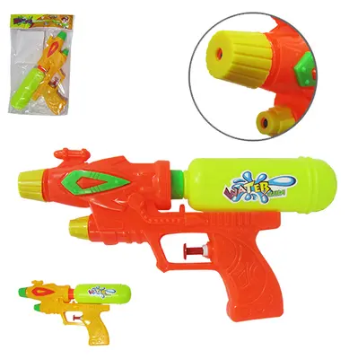 PISTOLA LANCA AGUA WATER GUN COLORS 20X11CM NA SOLAPA