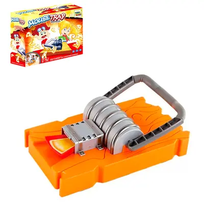 JOGO ARMADILHA RATOEIRA MOUSE TRAP COM 30 CARDS CHEESE NA CAIXA