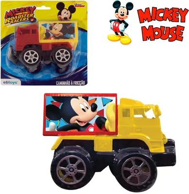CAMINHAO A FRICCAO SORTIDOS NA CARTELA MICKEY DISNEY