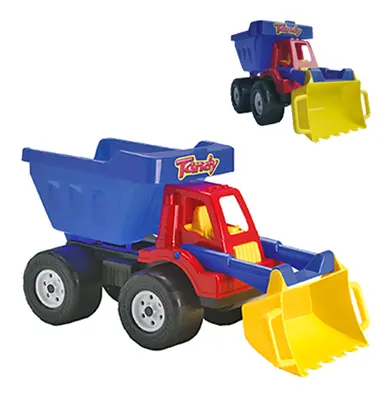 TRATOR PA CARREGADEIRA COM CACAMBA TANDY TRACTOR RODA LIVRE