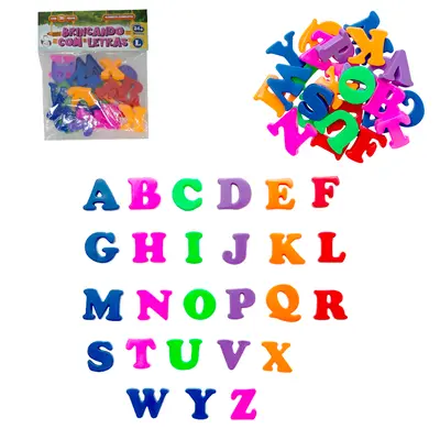 ALFABETO / LETRAS BRINCANDO COM LETRAS COM 26 PECAS