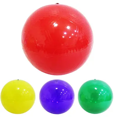 BOLA DE VINIL SORTIDAS BICO DE JACA CHEIA 60G 20CM DE Ø