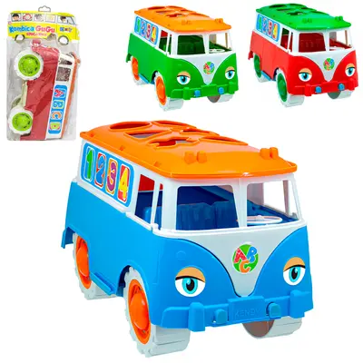 CARRO KOMBICA GUGU EDUCATIVO DIDATICO RODA LIVRE