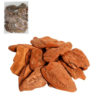 CASCA DE PINUS POLIDA DECORATIVA 180G