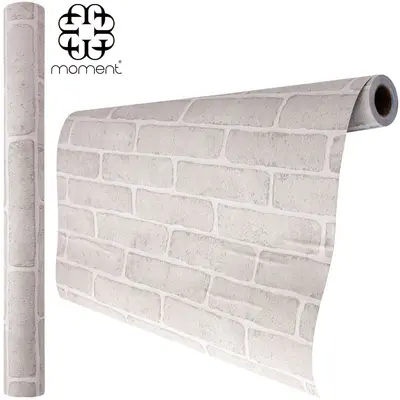 PAPEL DE PAREDE ROLO AUTOADESIVO TIJOLOS 45CMX5M