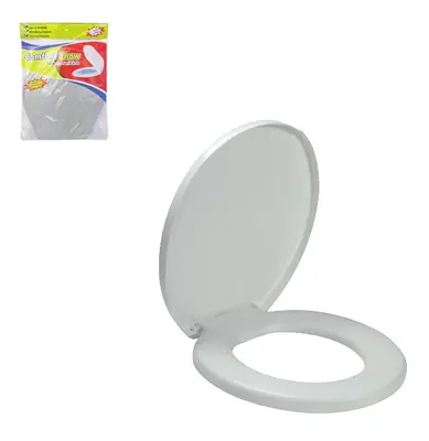 ASSENTO SANITARIO RIGIDO CINZA COMFORT SHOW 43,5X37X4CM