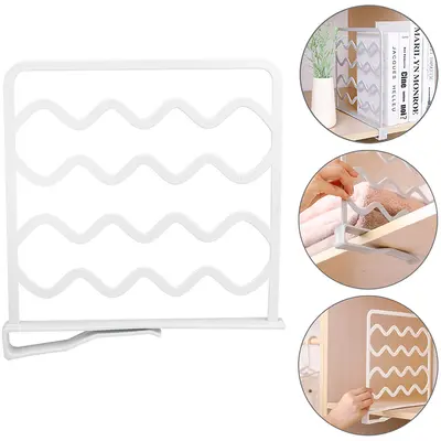 DIVISORIA DE PLASTICO PARA PRATELEIRA BRANCO 27,5X26,5X2,5CM