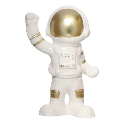ENFEITE ASTRONAUTA TCHAU DE PORCELANA 12,5X7CM