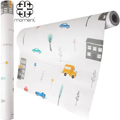 PAPEL DE PAREDE ROLO AUTOADESIVO CARROS 45CMX5M