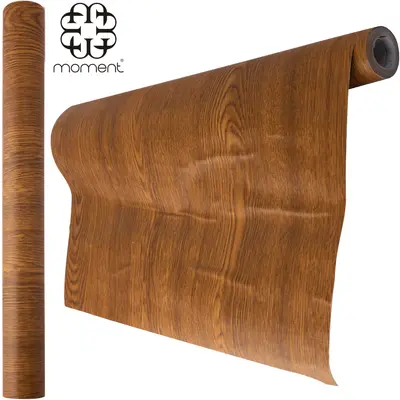 PAPEL DE PAREDE ROLO AUTOADESIVO MADEIRA 45CMX5M