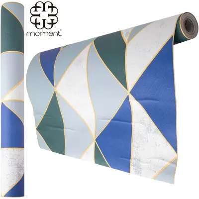 PAPEL DE PAREDE ROLO AUTOADESIVO GEOMETRICO 45CMX5M