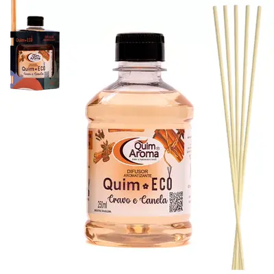 DIFUSOR DE AROMAS PARA AMBIENTES CRAVO E CANELA 250ML