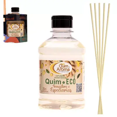 DIFUSOR DE AROMAS PARA AMBIENTES GENGIBRE E ESPECIARIAS 250ML