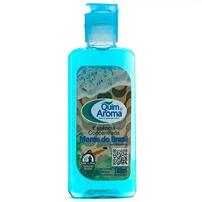 ESSENCIA CONCENTRADA AROMATIZANTE DE AMBIENTE MARES DO BRASIL COM TAMPA FLIP 140ML