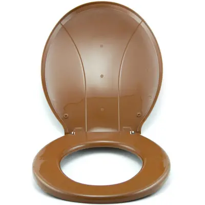 ASSENTO SANITARIO RIGIDO CARAMELO LINHA PREMIUM 43X37,5CM