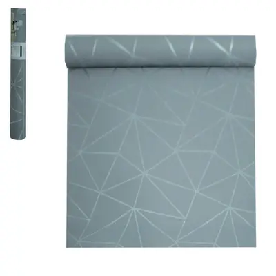 PAPEL DE PAREDE ROLO AUTOADESIVO GEOMETRICO DCA DECOR 45CMX5M
