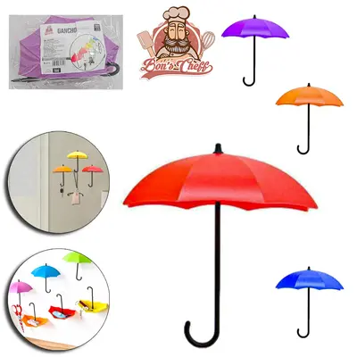 CABIDE GANCHO DE PLASTICO GUARDA CHUVA 12X10,5CM