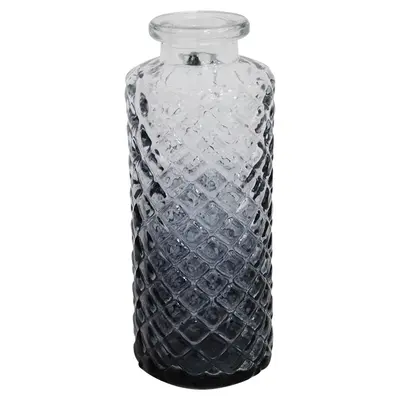 VASO DE VIDRO REDONDO 13X5,5CM DE Ø