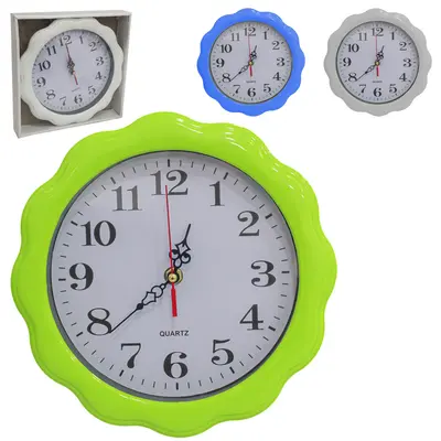 RELOGIO DE PAREDE REDONDO 23CM DE Ø