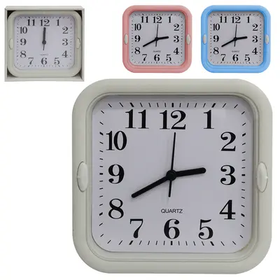 RELOGIO DE PAREDE QUADRADO 19CM