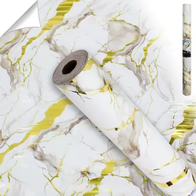 PAPEL DE PAREDE ROLO AUTOADESIVO MARMORE DECOR 120CMX3M