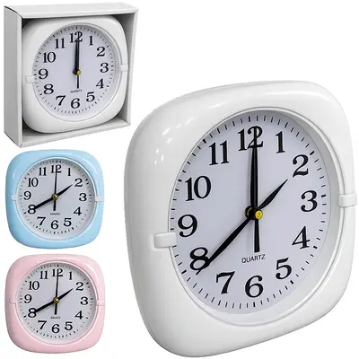 RELOGIO DE PAREDE QUADRADO 17CM