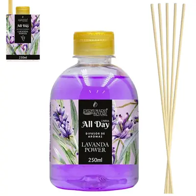 DIFUSOR DE AROMAS PARA AMBIENTES LAVANDA POWER ALL DAY 250ML