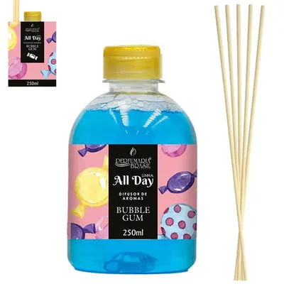DIFUSOR DE AROMAS PARA AMBIENTES BUBBLE GUM ALL DAY 250ML