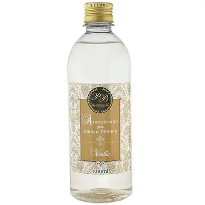 AROMATIZADOR PARA DIFUSOR ELETRICO DE AMBIENTE VANILLA 500ML