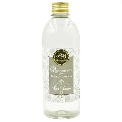 AROMATIZADOR PARA DIFUSOR ELETRICO DE AMBIENTE CHA BRANCO TB 500ML