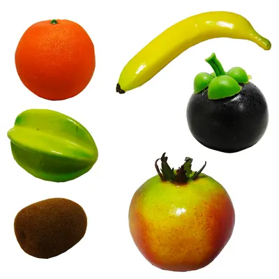FRUTA DECORATIVA DE ISOPOR SORTIDAS