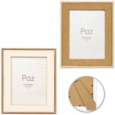 PORTA RETRATO 15X20 COM MOLDURA DE PLASTICO TMD