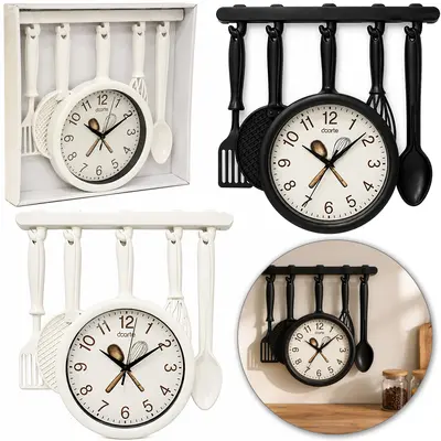 RELOGIO DE PAREDE UTENSILIOS DECOR 34,5X32,8CM