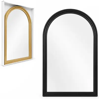 ESPELHO DE PENDURAR EMOLDURADO OVAL DECORATIVO 60X40CM