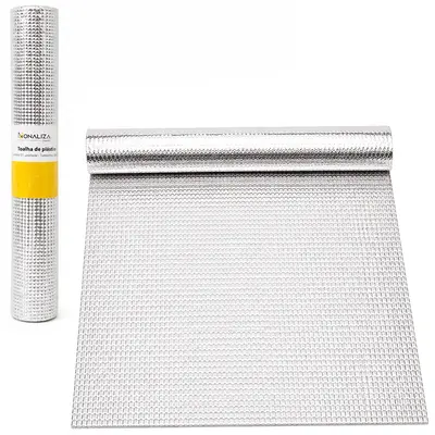 FORRO / ESTEIRA / TAPETE / TOALHA MULTIUSO ANTIDERRAPANTE PARA ARMARIO E GAVETA 45X200CM