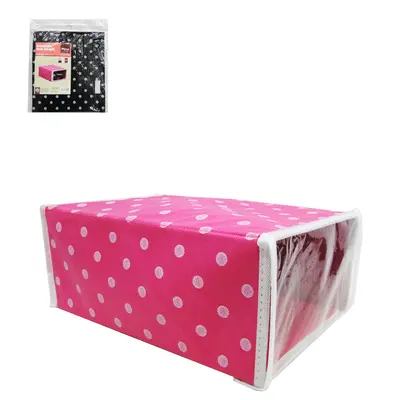 ORGANIZADOR DE PVC / TNT DOBRAVEL MULTIUSO PARA SAPATOS COM ZIPER E VELCRO POA 30X20X12CM