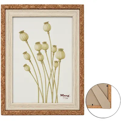 PORTA RETRATO 15X20 COM MOLDURA DE MADEIRA MDF ELEGANCE
