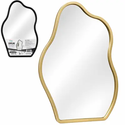 ESPELHO DE PENDURAR EMOLDURADO DECORATIVO 60X39CM