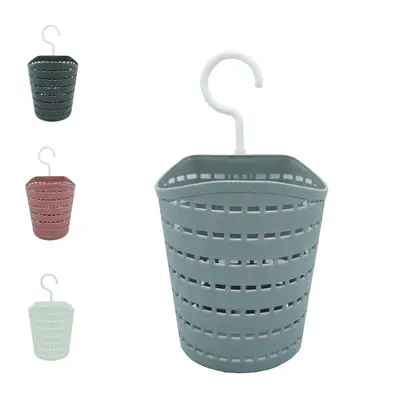 CESTA DE PLASTICO PARA PRENDEDOR RATTAN COM ALCA DOBRAVEL COLORS 14X13X12,5CM