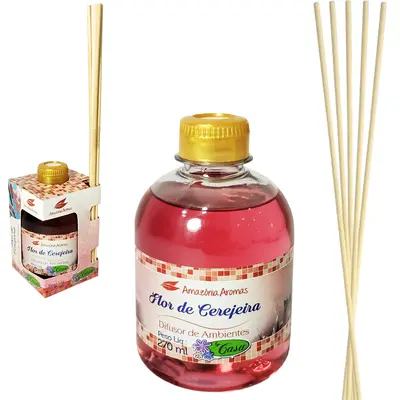 DIFUSOR DE AROMAS PARA AMBIENTES FLOR DE CEREJEIRA 270ML
