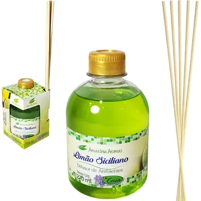 DIFUSOR DE AROMAS PARA AMBIENTES LIMAO SICILIANO 270ML