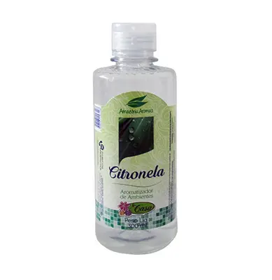 AROMATIZANTE DE AMBIENTES CITRONELA COM TAMPA FLIP 300ML