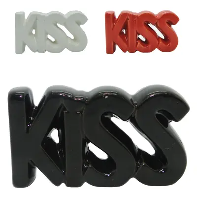 ENFEITE KISS DE PORCELANA COLORS 11,5X6,5X2,5CM