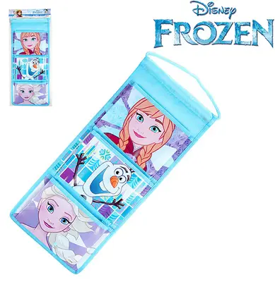 ORGANIZADOR MULTIUSO VERTICAL COM 3 DIVISORIAS 42,5X19CM NA SOLAPA FROZEN
