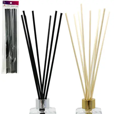 VARETAS DE MADEIRA PARA DIFUSOR DE AROMAS COM 15 PECAS 30CM NA SOLAPA