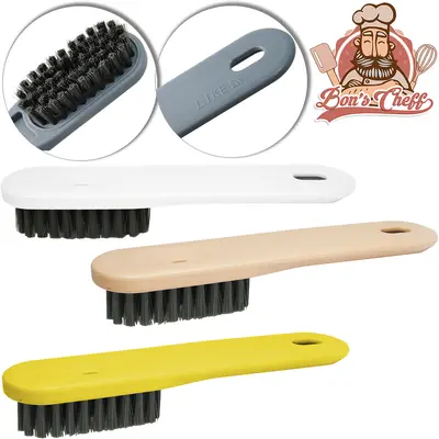 ESCOVA MULTIUSO OVAL CABO PLASTICO 17X3,5CM