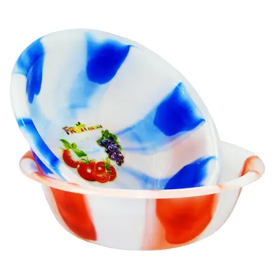 BACIA DE PLASTICO REDONDA ESTAMPADA 3,5L 9,5X33CM DE Ø