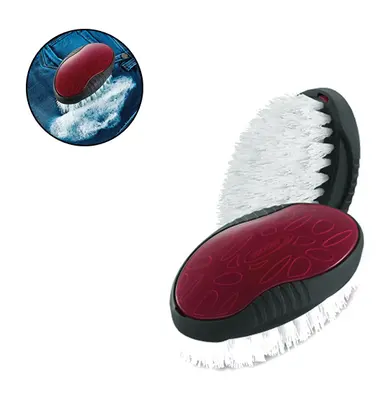 ESCOVA LAVADEIRA OVAL DE PLASTICO 12,5X7CM