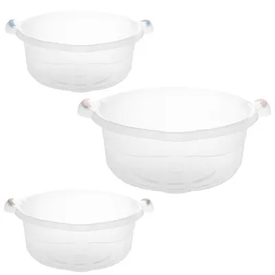 BACIA DE PLASTICO REDONDA GRADUADA COM ALCA COLORS 14L 18X47CM DE ¸Ø